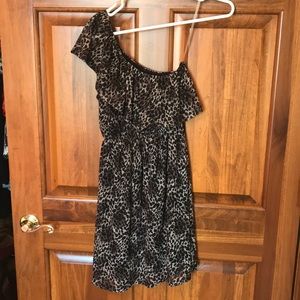 Cheetah print dress